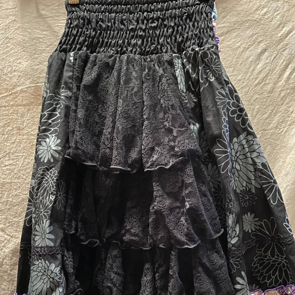 Gothic Victorian Lolita Japanese imported designer skirt - Picture 5 of 7